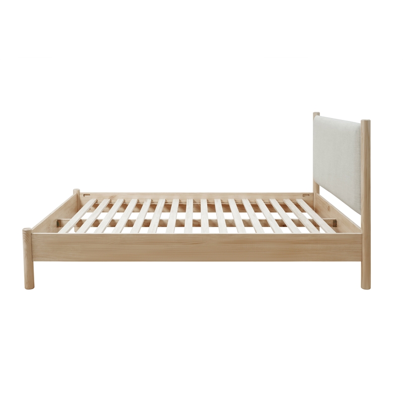 NPD Furniture Bloomfield Queen Bed Set in Natural Pine