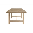NPD Furniture Bloomfield Butterfly Dining Table with Extension in Natural Pine