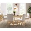NPD Furniture Bloomfield Butterfly Dining Table with Extension in Natural Pine