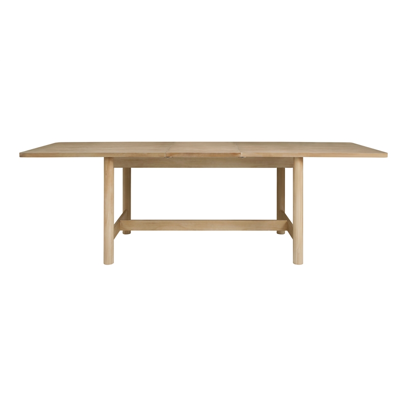 NPD Furniture Bloomfield Butterfly Dining Table with Extension in Natural Pine