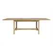 NPD Furniture Bloomfield Butterfly Dining Table with Extension in Natural Pine