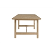 NPD Furniture Bloomfield Butterfly Dining Table with Extension in Natural Pine