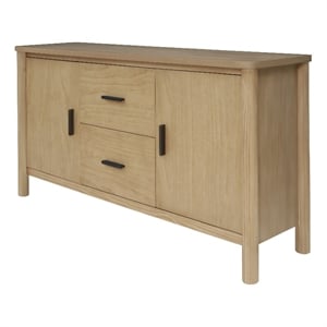 NPD Furniture Bloomfield Sideboard 2 Drawers + 2 Doors in Natural Pine