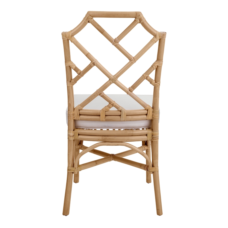 NPD Furniture Kara Rattan Dining Side Chair (Set of 2)