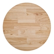 NPD Furniture Brisa Rattan Side/End Table w/ Wood Top