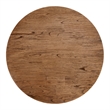 NPD Furniture Kamari Rattan Coffee Table w/ Wood Top in Canary Brown