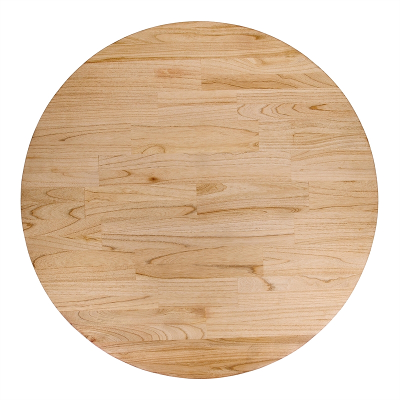 NPD Furniture Kamari Rattan Coffee Table w/ Wood Top