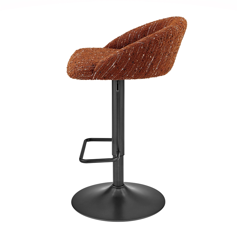 NPD Furniture Jorrell Fabric Gaslift Swivel Bar Stool (Set of 2)