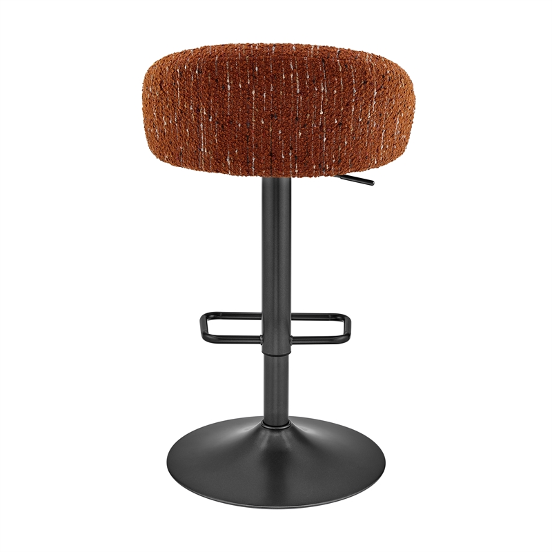 NPD Furniture Jorrell Fabric Gaslift Swivel Bar Stool (Set of 2)