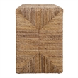 NPD Furniture Kanza Abaca Nightstand/Side Table in Natural