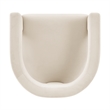 NPD Furniture Sherlyn Velvet Dining Side Chair in Folia Cream
