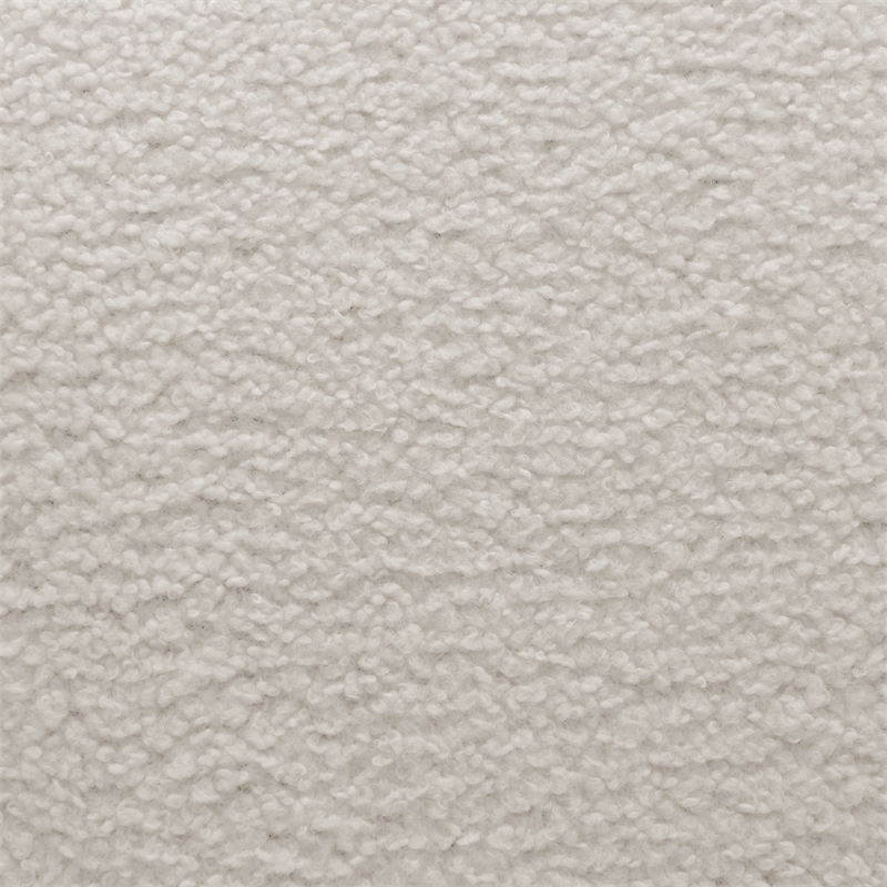 NPD Furniture Callista Fabric Swivel Accent Chair in Monroe White