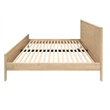 NPD Furniture Hansville King Bed Set in Natural Whitewash