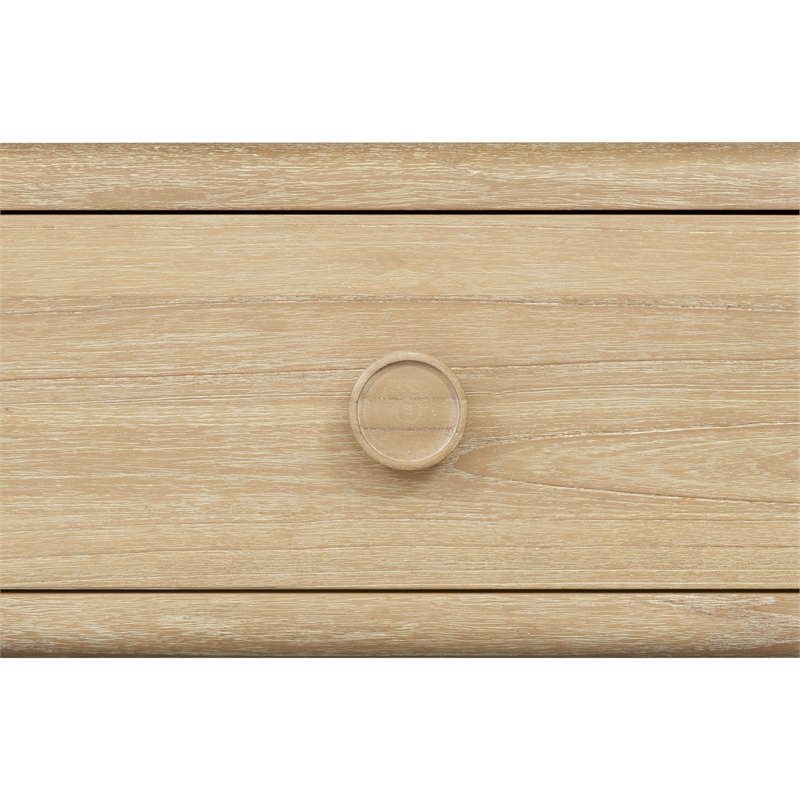 NPD Furniture Hansville Nightstand/Side Table in Natural Whitewash