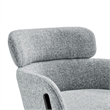 NPD Furniture Finley Fabric Counter Stool in Blazer Light Gray