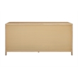 NPD Furniture Hansville Sideboard 4 Doors w/ 2 Inner Drawers in Natural
