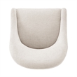 NPD Furniture Stacy Fabric Dining Side Chair in Seville Beige
