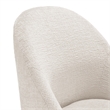 NPD Furniture Stacy Fabric Dining Side Chair in Seville Beige
