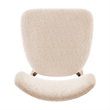 NPD Furniture Verna Fabric Dining Side Chair in Palladian Beige (Set of 2)