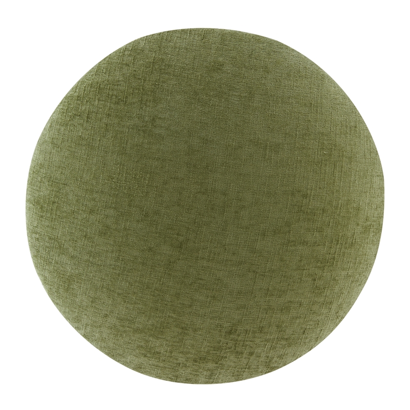 NPD Furniture Cielo Fabric Ottoman in Millburry Green