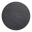 NPD Furniture Watkins Round Side/End Table in Brushstroke Black