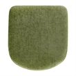 NPD Furniture Rylee KD Chenille Backless Counter Stool in Green (Set of 2)