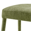 NPD Furniture Rylee KD Chenille Backless Counter Stool in Green (Set of 2)