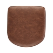 NPD Furniture Rylee KD Faux Leather Backless Counter Stool (Set of 2)