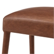 NPD Furniture Rylee KD Faux Leather Backless Counter Stool (Set of 2)