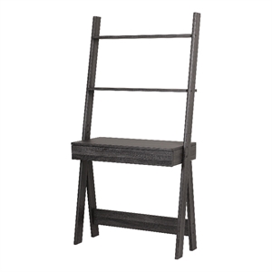 NPD Furniture Reeve 33&quot Stair Desk in Charred Black