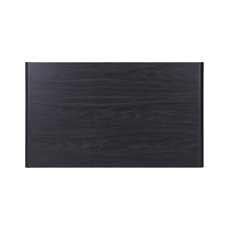 NPD Furniture Wilson Slat Coffee Table in Black