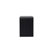 NPD Furniture Delmare Side/End Table w/ 1 Drawer in Black