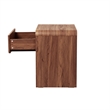 NPD Furniture Delmare Side/End Table w/ 1 Drawer in Walnut