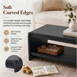 NPD Furniture Delmare Coffee Table in Black