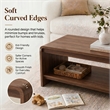 NPD Furniture Delmare Coffee Table in Walnut