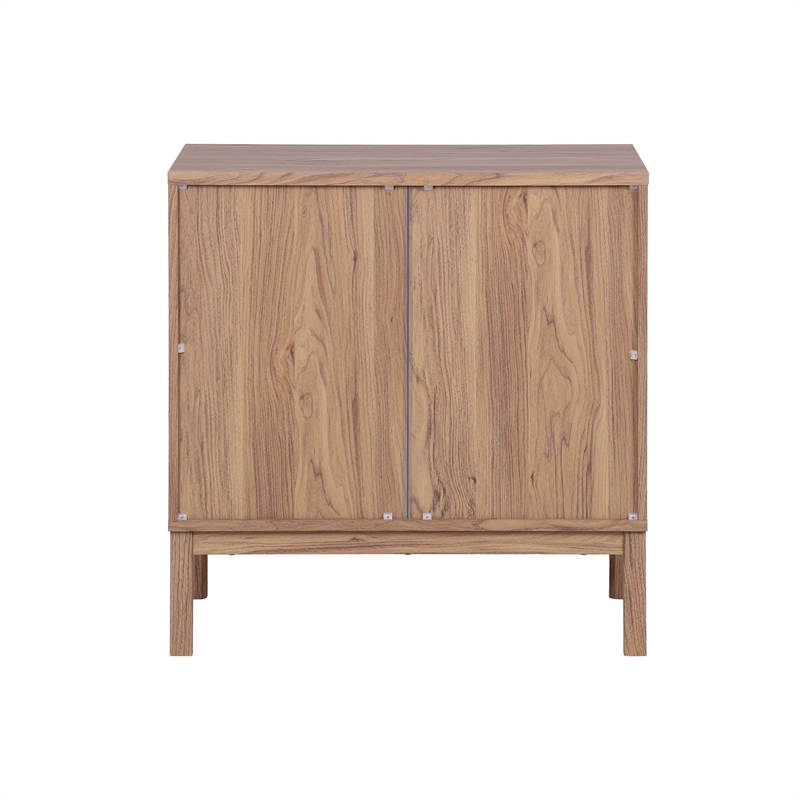 NPD Furniture Oakenvale Cabinet 2 Doors in Terra Oak