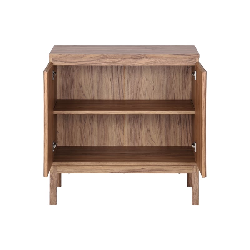 NPD Furniture Oakenvale Cabinet 2 Doors in Terra Oak