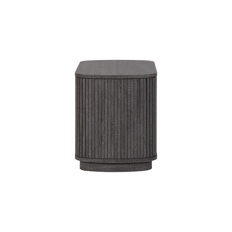 NPD Furniture Wimberly Nightstand/Side Table in Charred Black