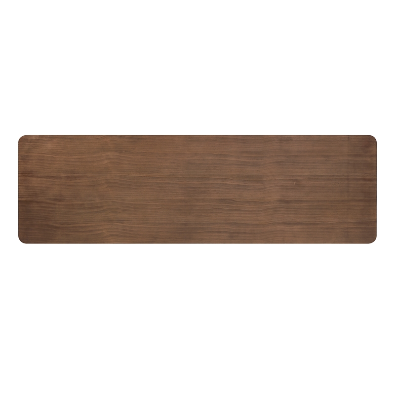 NPD Furniture Bloomfield Dresser 6 Drawers in Dark Walnut