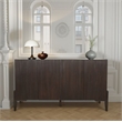 New Pacific Direct Baylor KD Sideboard 4 Doors in Dark Brown