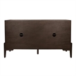 New Pacific Direct Baylor KD Sideboard 4 Doors in Dark Brown