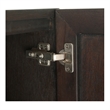 New Pacific Direct Baylor KD Sideboard 4 Doors in Dark Brown
