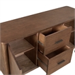 NPD Furniture Bloomfield Sideboard 2 Drawers + 2 Doors in Dark Walnut
