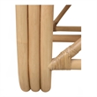 NPD Furniture Aimara Rattan Accent Arm Chair in Natural