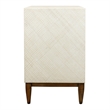 NPD Furniture Brinley KD Nightstand/Side Table 3 Drawers Walnut Legs