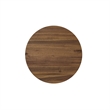 NPD Furniture Petrilio KD Side/End Table in Hazelnut Brown