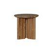 NPD Furniture Petrilio KD Side/End Table in Hazelnut Brown