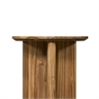 NPD Furniture Petrilio KD Side/End Table in Hazelnut Brown