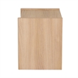 NPD Furniture Fortville KD Nightstand/Side Table 2 Drawers in Light Oak