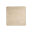 NPD Furniture Trevin KD Square Coffee Table with Open Shelf in Beige